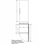 Congélateur armoire Siemens GS58NAWDV IQ500 varioZone – Image 9